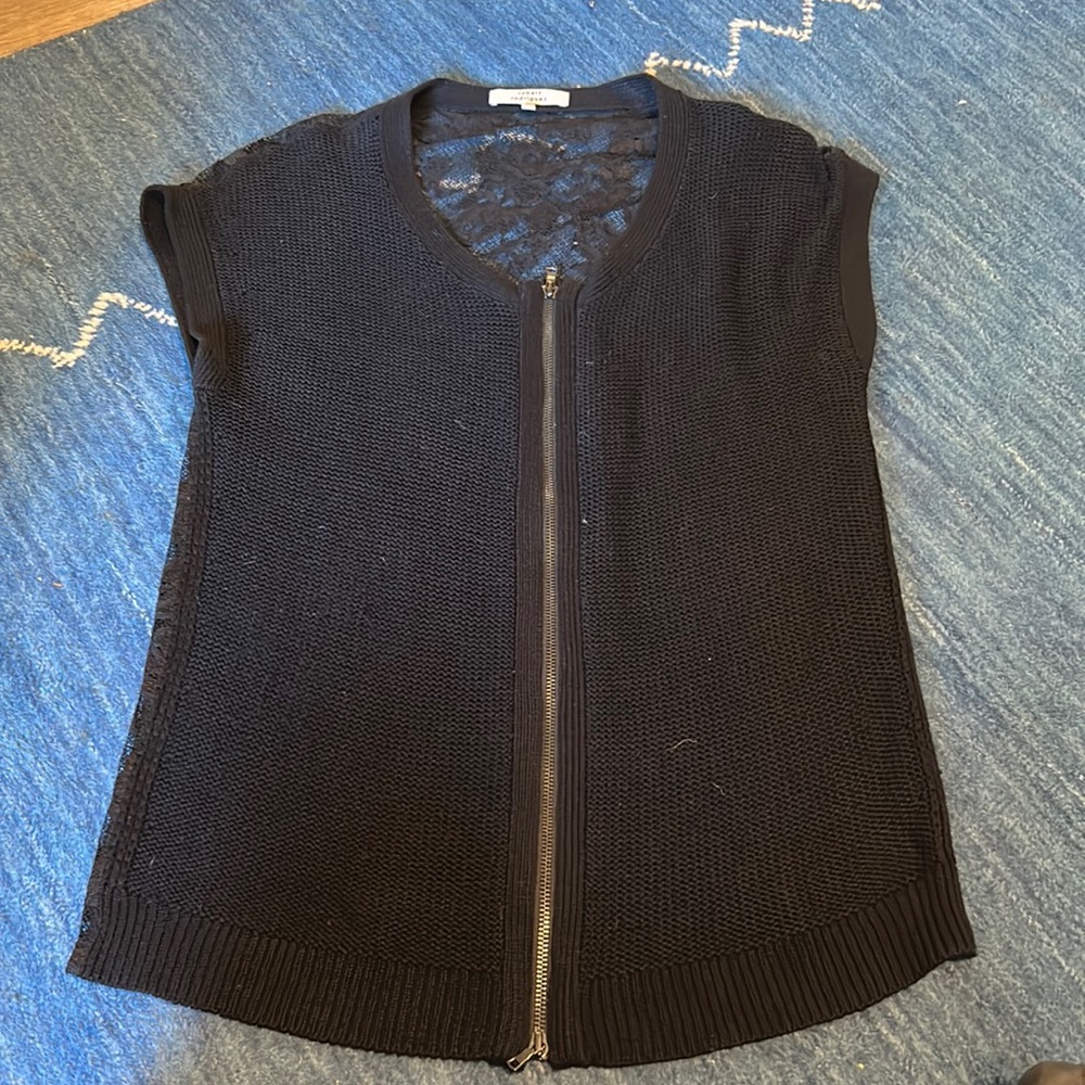 Robert Rodriguez sleeveless cardigan sweater